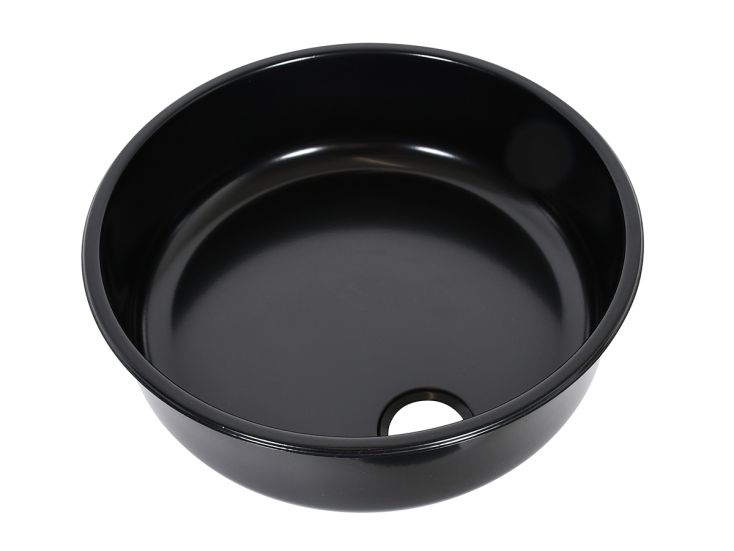 NavyLoad 36 cm ronde wasbak - black