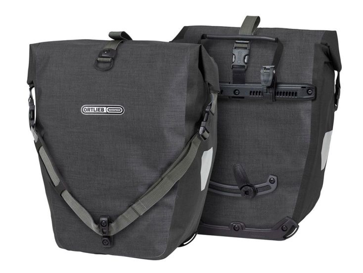 Ortlieb Back-Roller Plus dubbele fietstas - Granite/Black