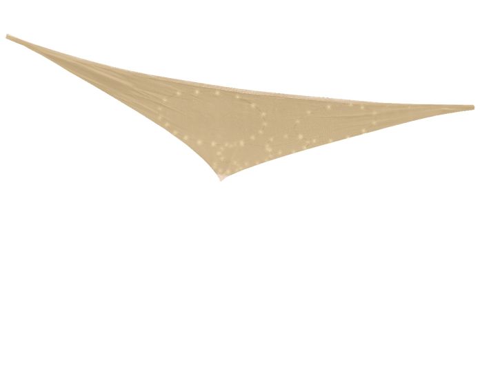 Outdoor 3 x 3 x 3 white LED verlicht schaduwdoek