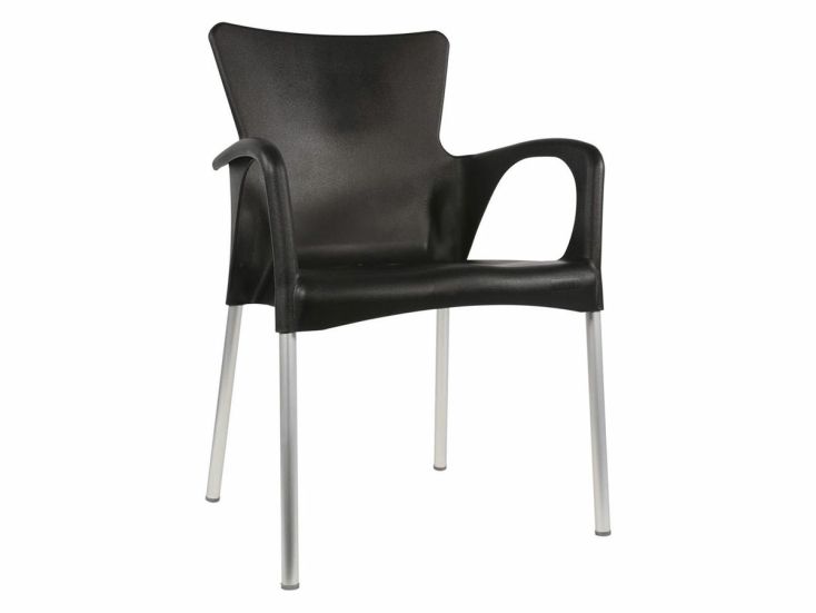 Outdoor Feelings Bella stapelstoel - Black
