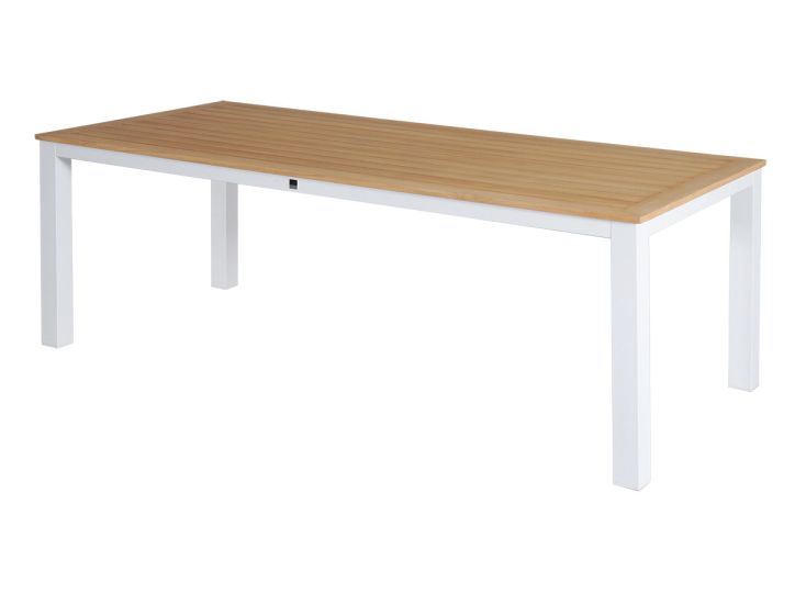 Outdoor Feelings Palais 220 x 100 tafel - wit