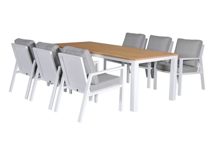 Outdoor Feelings Palais dining 220 tuinset - wit