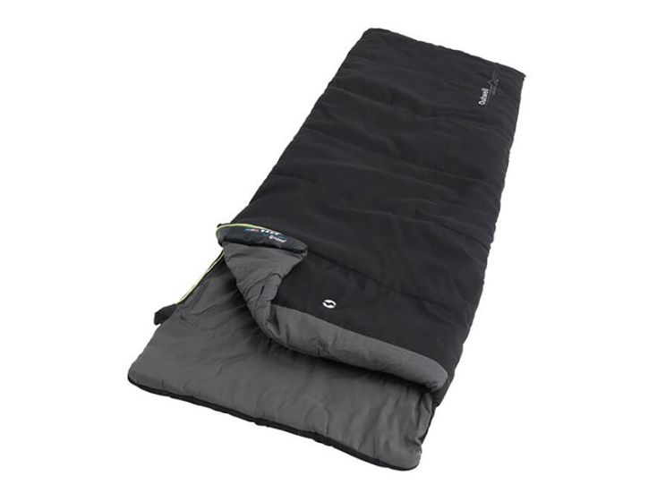 Outwell Celebration Lux Black slaapzak - links Outwell Celebration Lux Black slaapzak - links