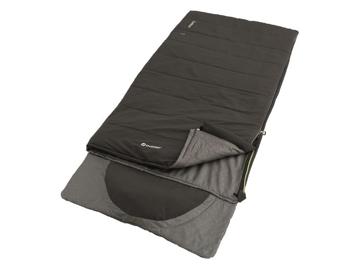 Outwell Contour Midnight black rechts slaapzak