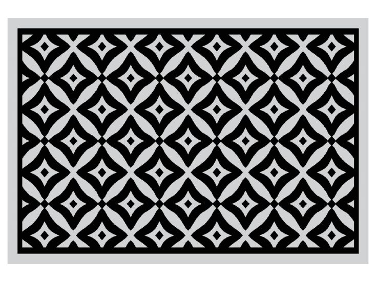 Obelink Patio Mat Cube 440 x 290 cm tenttapijt