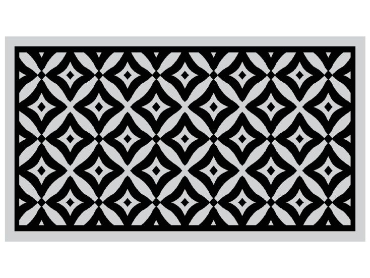 Obelink Patio Mat Cube 440 x 250 cm tenttapijt