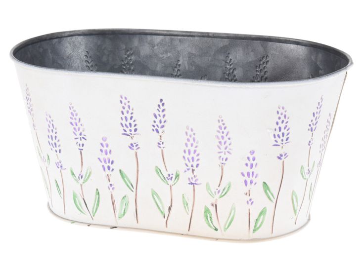 3D lavendel ovale plantenbak