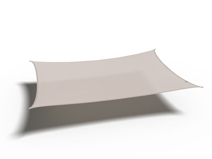 Platinum Coolfit 3x4m rechthoekig schaduwdoek - Greige