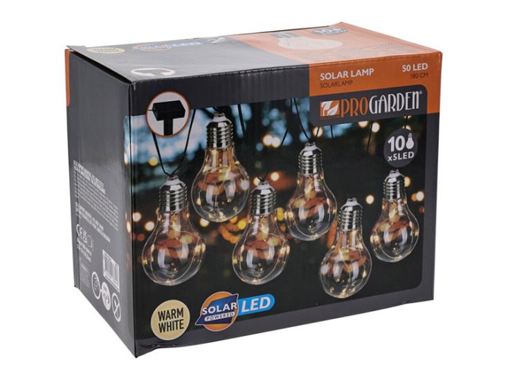 Pro Garden solar LED sfeerverlichting - Warm White