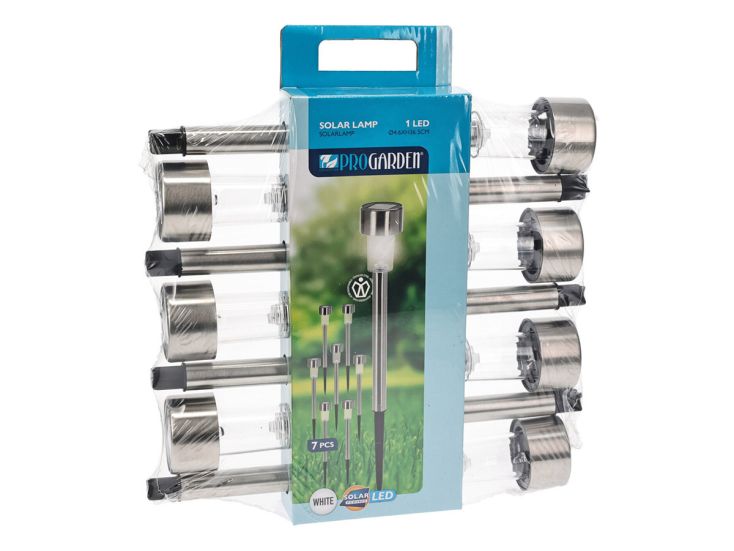 Pro Garden solarlamp - 7 stuks