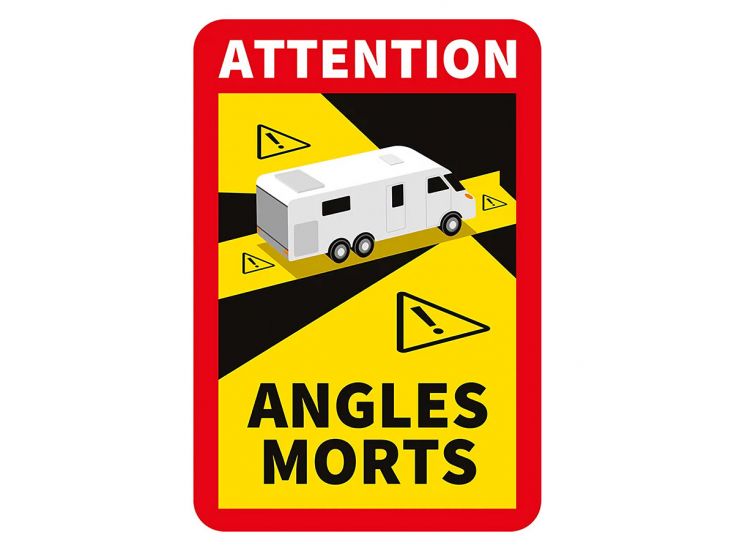 ProPlus "Attention" camper sticker