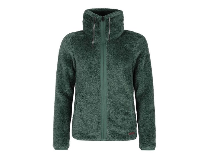 Protest Riri dames full zip top - Evergreen