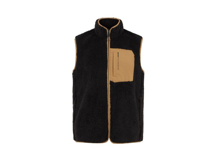 Protest Prthyams heren bodywarmer - True Black