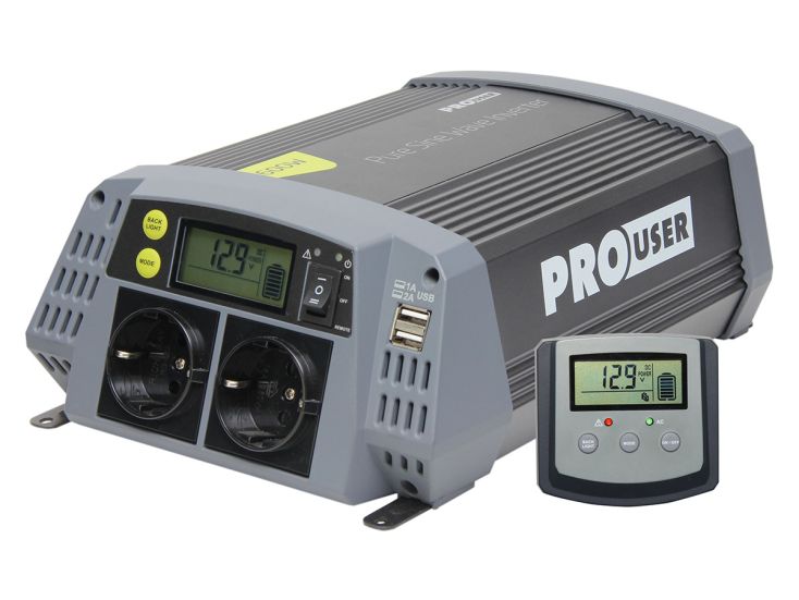 Pro User zuivere sinus omvormer - 600 watt