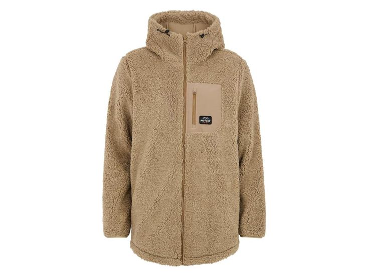 Protest Prtsago BambooBeige dames full zip top