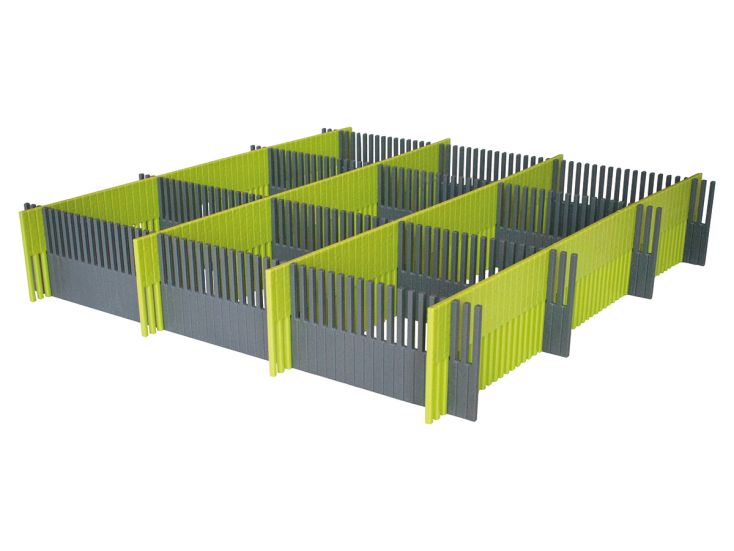 Purvario lade organizer - Lime