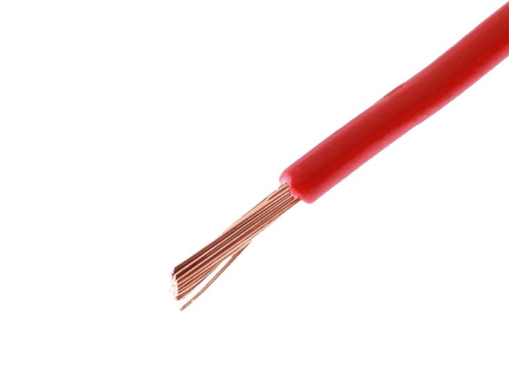 PVC enkel aderige kabel - 1,5 mm