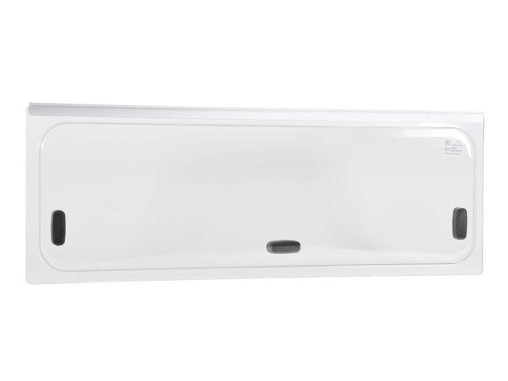 NRF 900 x 600 mm getint dubbelglas klapraam - grey