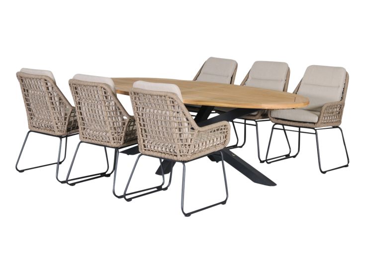 Outdoor Feelings Rome Cleveland 240 diningset Outdoor Feelings Rome Cleveland 240 diningset