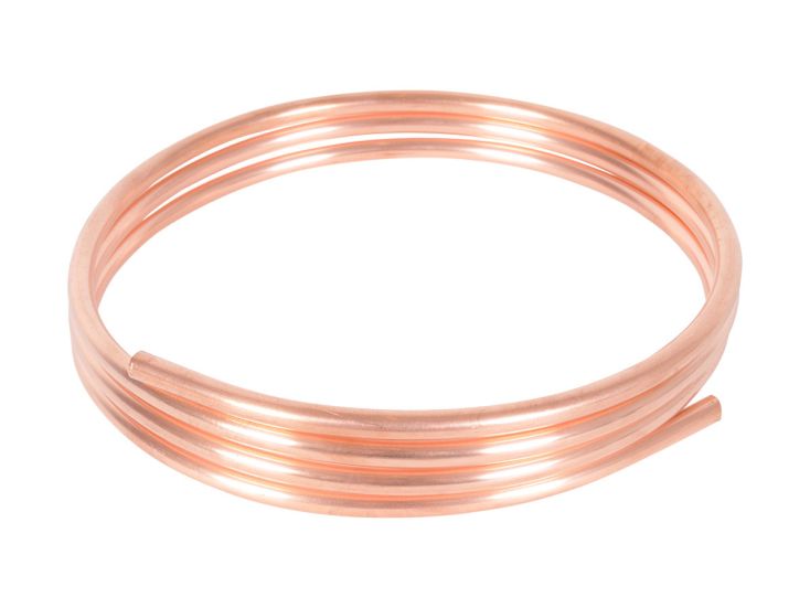 Obelink 8 mm koperen gasleiding - 2 meter