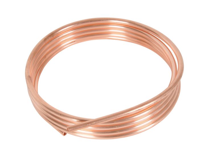 Obelink 8 mm koperen gasleiding - 3 meter