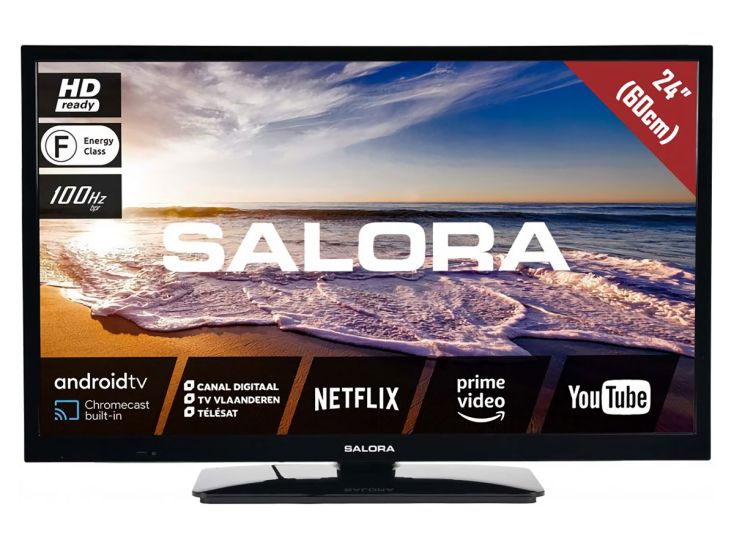 Salora 24" travel Android televisie