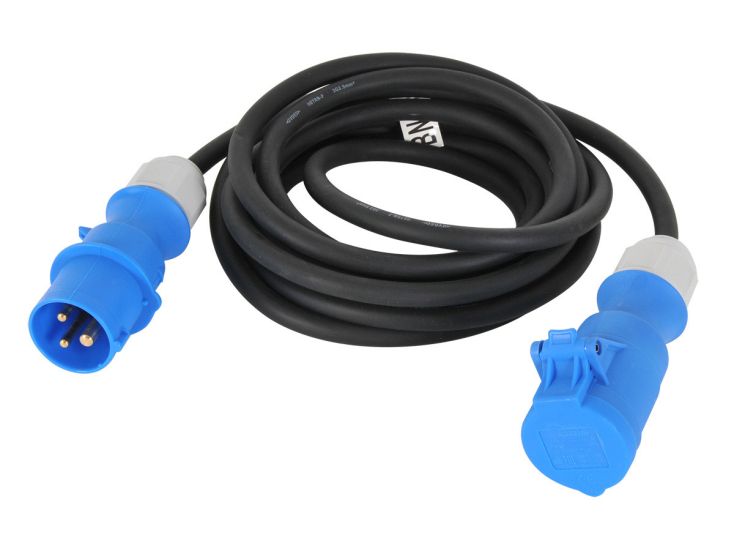 Schwabe 5 meter 2,5 mm² CEE verlengkabel