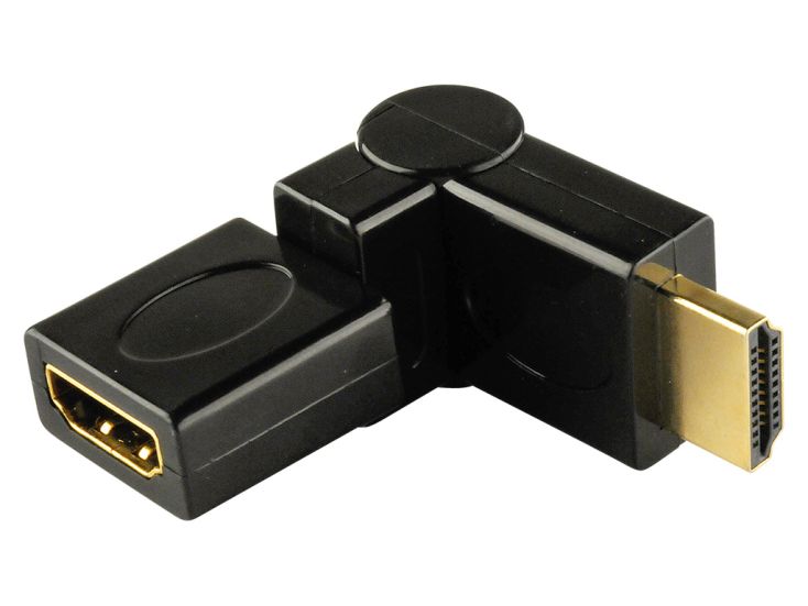 Schwaiger HDMI 360° hoekadapter