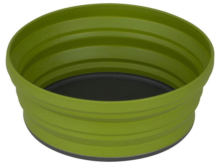 Sea to Summit X-Bowl Olive opvouwbare kom