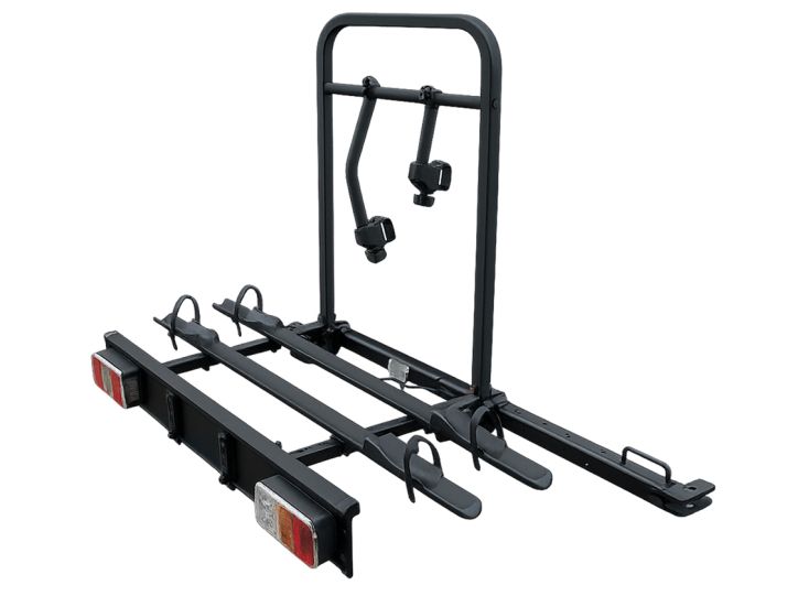 Sesamo buscamper fietsendrager met chassisbevestiging - black