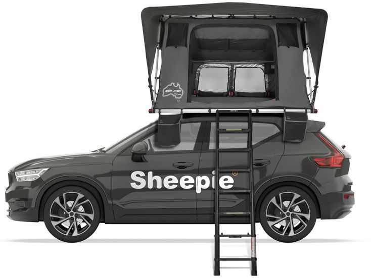 Sheepie Jimba Jimba Large 3.0 Grey/Black daktent