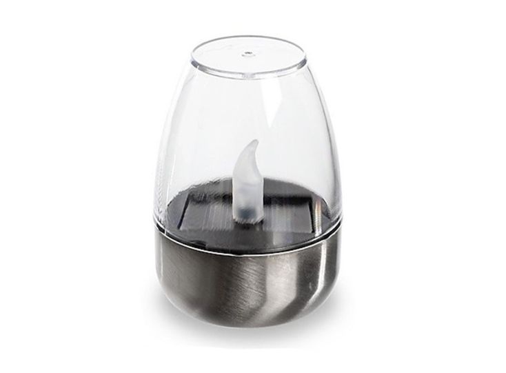 Grundig solar windlichtkap tafelkaarsje