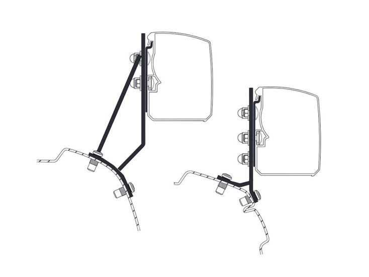 Thule adapter 3200 Custom V710/Transporter T7