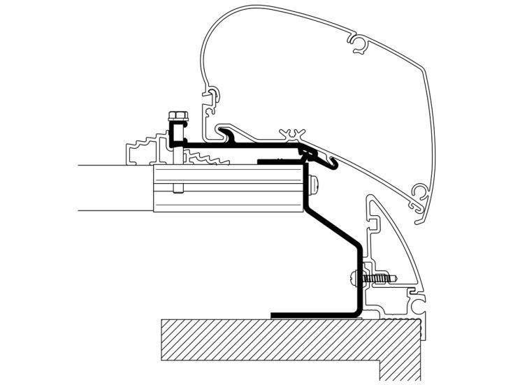 Thule adapter Fendt Brillant
