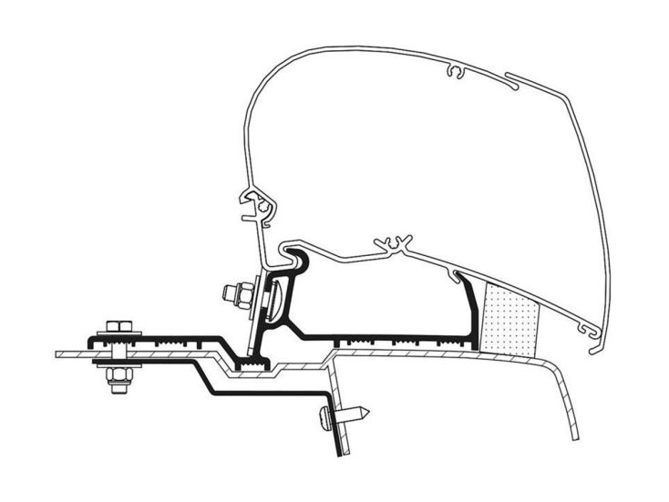 Thule adapter Master Movano > 2010