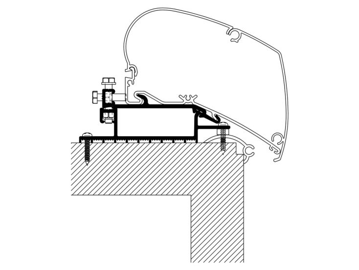 Thule adapter Roof Top