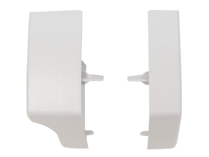 Thule Omnistor set eindkappen voorlijst 5200 wit