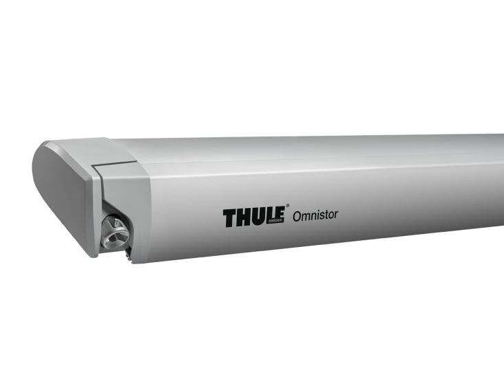 Thule Omnistor 6300 aluminium 500 Mystic Grey cassetteluifel