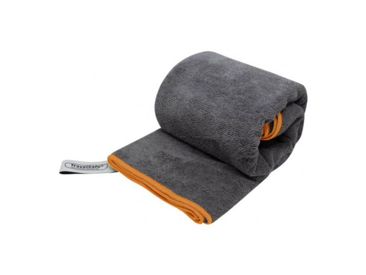 TravelSafe Terry L microvezel reishanddoek - Grey