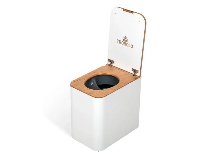 TROBOLO SilvaBlœm droogtoilet - white