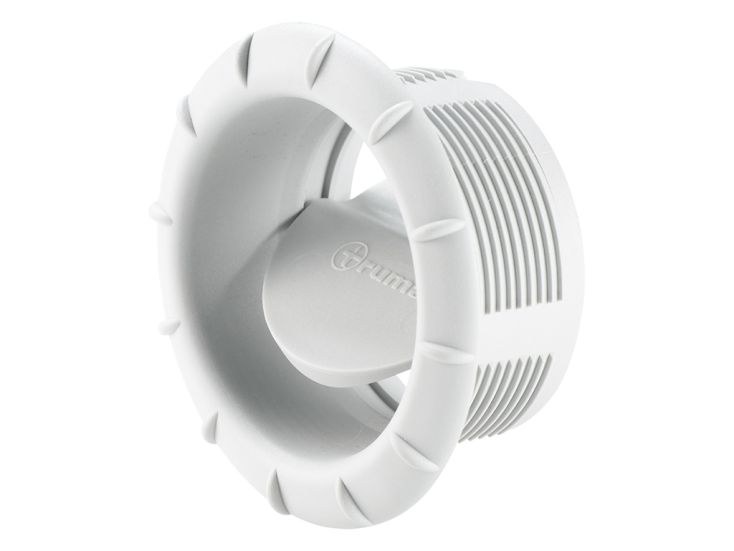 Truma EN eindrooster met draaibare klep - White