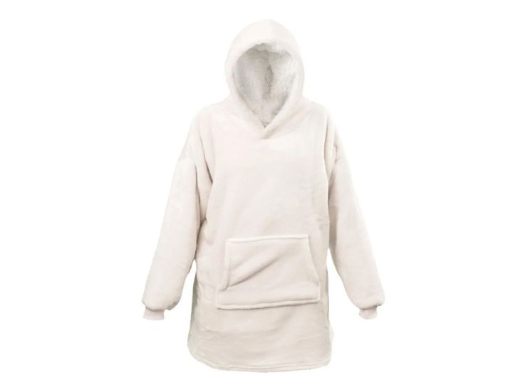 Unique Living oversized hoodie - Dove White