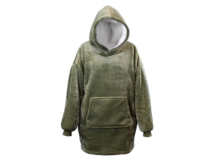 Unique Living oversized hoodie - Deep Green