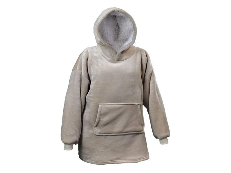 Unique Living oversized hoodie - Stone