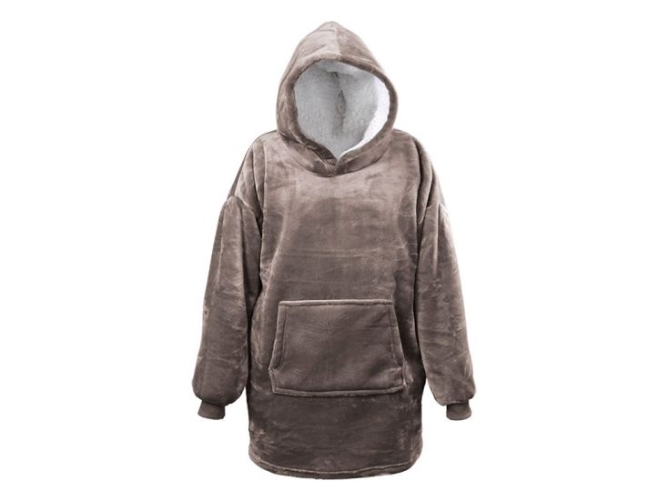 Unique Living oversized hoodie - Taupe