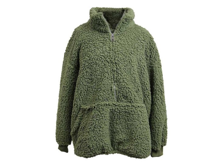 Unique Living Willow oversized hoodie - Winter Green