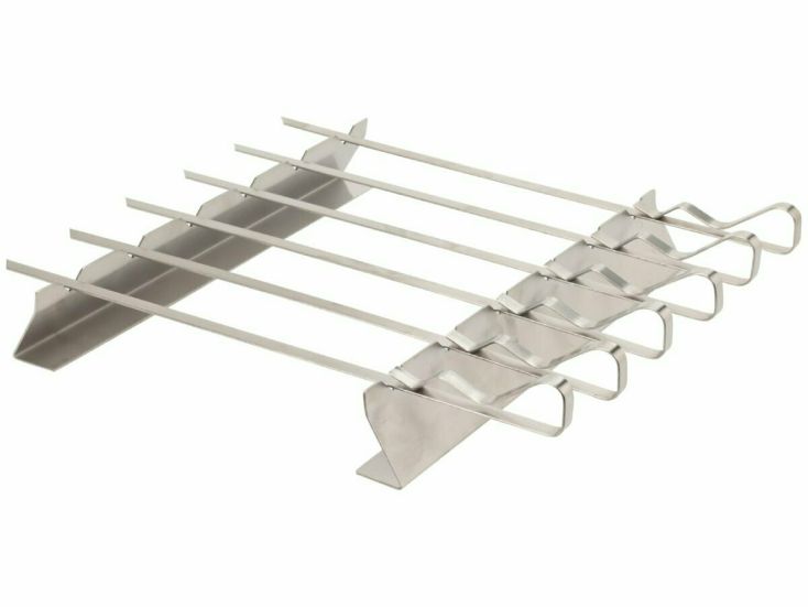 Vaggan BBQ grillrek rvs 6 spiezen
