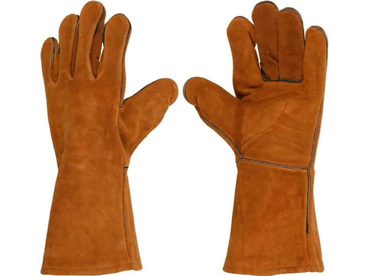 Vaggan set leren bbq handschoenen