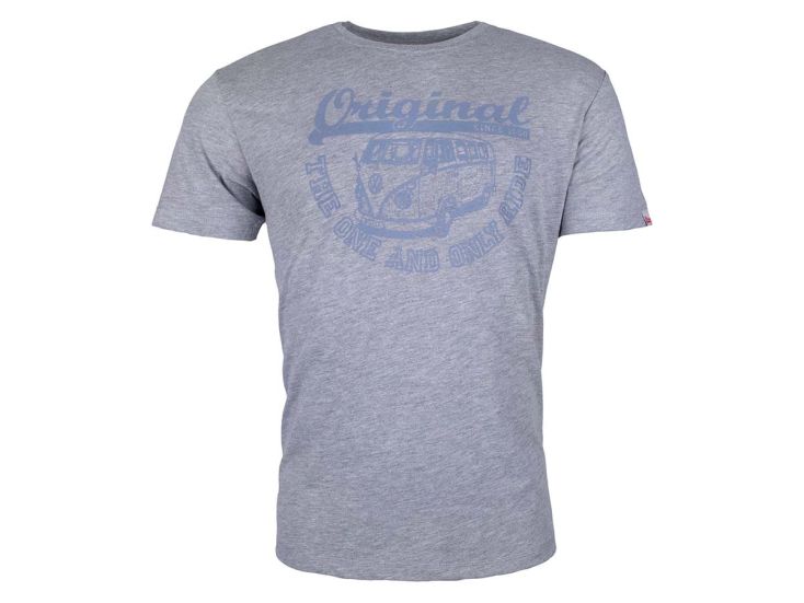 Van One Original Ride Grey Navy heren T-shirt