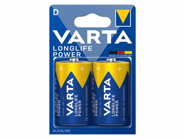 Varta 2x Longlife Power D batterijen Varta 2x Longlife Power D batterijen